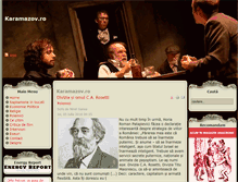 Tablet Screenshot of karamazov.ro